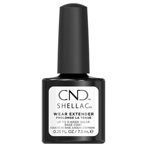 CND Shellac Gel Nail Polish Wear Extended Base Coat, First Step Adhesive Layer for Longwear NailPaints with No Nail Damage, 0.25 fl oz