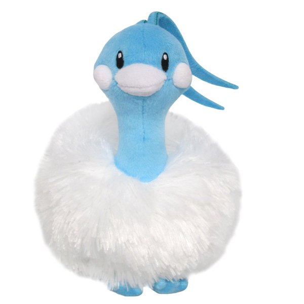 Sanei Pokemon All Star Series Altaria Stuffed Plush, 6"