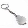 15x Pocket Magnifier Gift Metal Folding Magnifying Glass with Key Chain Jewelry Loupe Lens 20mm for Reading Maps, Labels, Crafts,Coins, Inspection, Low Vision