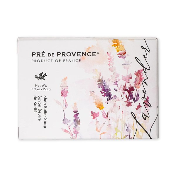 Pre de Provence Provincial Collection Lavender Oil Infused, Luxurious & Soothing, Soap Bar, 5.3 Ounce