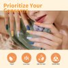 CANNI 6Pcs 9ml Yellow Gel Nail Polish Set- Orangr Red Yellow Gel Polish Kit DIY at Home Salon Christmas New Year's Gifts for Girls