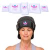 5 Extra Therapy Grade Gel Packs for Icekap Migraine Cold Cap