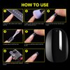 Makartt Nail Tips,Short Oval,Clear,500pcs 10 Sizes,Full Cover,Press on Nails for Easy Nail Extension Manicure Soak Off Fake Nails Acrylic Nails False Nails for Gel Polish Nail Art Nail Salon DIY Nails