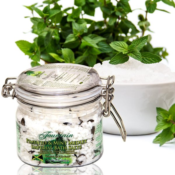 Fountain Pimento & Mint Medley Imperial Bath Salts 16oz