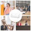 Marketing Holders 3.5" x 2" Single Pocket Gift Card Retail Holder Wall Mount with Hanging Hardware Reward Points Card Display Contact Business Card Holder Display Organizer Clear Acrylic