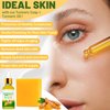 URZTUL 2 PCS Turmeric Soap Bar & 1 Pack Turmeric Oil for Face & Body, Nautral Tumeric Skin Care Soap Deep Cleanses, Soothing, Hydrating Turmeric Vitamin C Vitamin E Oil for All Skin Type