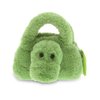 DolliBu Alligator Plush Handbag - Super Soft Plush Stuffed Animal Purse for Children's Accessories, Kids Hand Bag Toy Purse, Pretend Play, Fluffy Dress Up Toy