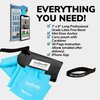 Resistance Bands for Working Out I 7Ft long Resistance Bands |Exercise Bands with Carry Pouch and Door Anchor I Latex Free Workout Bands Including an Exclusive iPhone App and E-Book