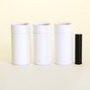 70 mL White Kraft Paperboard Lip Balm/Salve/Cosmetic/Lotion Tubes (12)