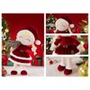 Gloveleya Soft Plush Doll Christmas Girl Dolls with Red Dress, Gift Box & Free Card - Perfect Holiday or Birthday Gift for Toddlers 2-8 Ages, 16"