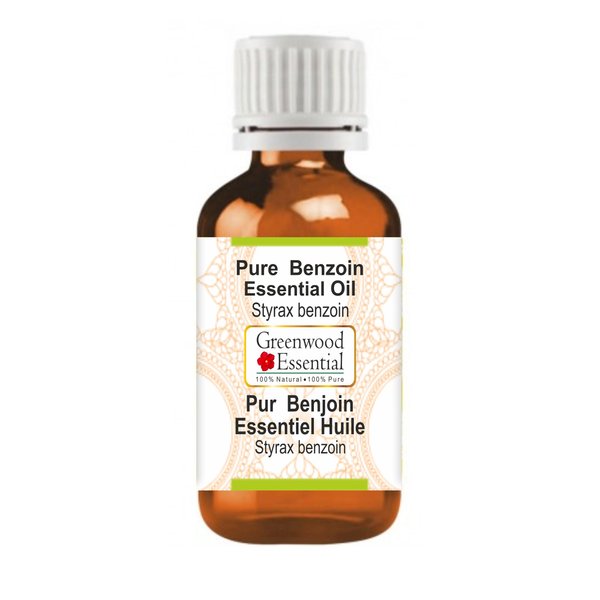 Greenwood Essential Pure Benzoin Essential Oil (Styrax Benzoin) Steam Distilled 30ml (1 oz)