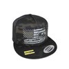 NICERIDE Baseball Cap – Strong Faded Snapback Mesh Back Trucker Hat 6006 (Camo)