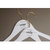 Personalized Bridesmaid Hangers - Custom Wedding Hangers - Bridal Dress Hanger