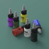 STIGMA Professional Tattoo Ink Color Set 14 Colors with 15 ml 1/2oz per Bottle Tattoo Ink Set for Tattoo Artist and Beginners Tattoo Supplies TI4003-15-14
