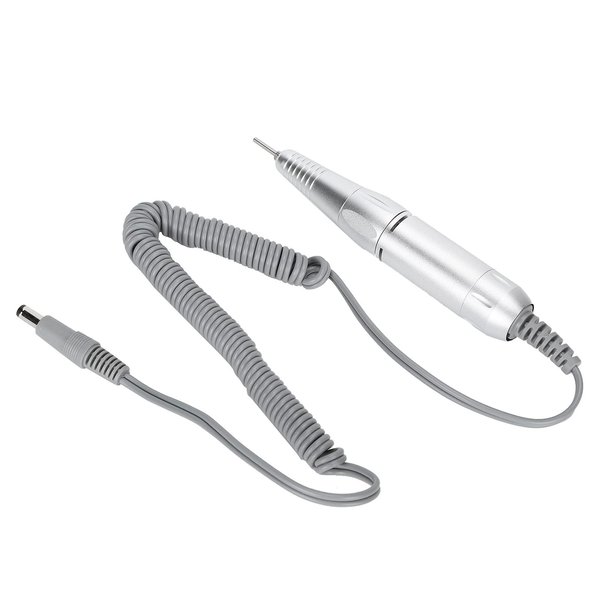 Electric Nail Drill, Replacement Handle for Machine Pen Replacement Nail Polisher Grinder Handpiece 35000 RPM Aluminum Alloy Manicure Pedicure Art Tool