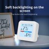 WiFi Thermometer Hygrometer with App Alerts – Digital Temperature & Humidity Sensor, Backlit LCD Display, Data Logger – Smart Monitor for Home, Greenhouse, Basement, Nursery, Wine Cellar