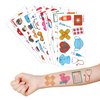 82 Pcs Nurse Temporary Tattoos Sticker for Kids Medical Nurse Graduation Themed Birthday Party Decorations Supplies Favors Celebration Gifts Ideas Girls Boys Baby Showers Cute Tattoo Classroom Reward