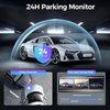 LD02 5K 5G WiFi Dash Cam with Free 64GB SD Card, 3" IPS Screen 150° WDR IR Night Vision 24H Parking Mode Dashcam for Car, Build-in GPS G-Sensor, Max Up Support to 128GB TF Card, Easy to Install