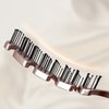 OLENTIA Flexible Vented Detangling Hair Brush, Gold, for All Hair Types - Women, Men, and Kids, Various Styles, Wet or Dry