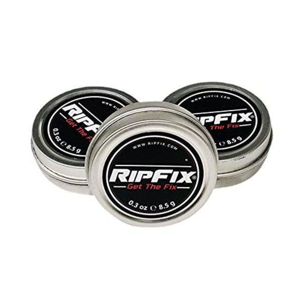 RipFix Hand Repair Cream and Callus Treatment for Cracked or Ripped Hands - 0.3 oz Travel Size Tin - 3 Pack