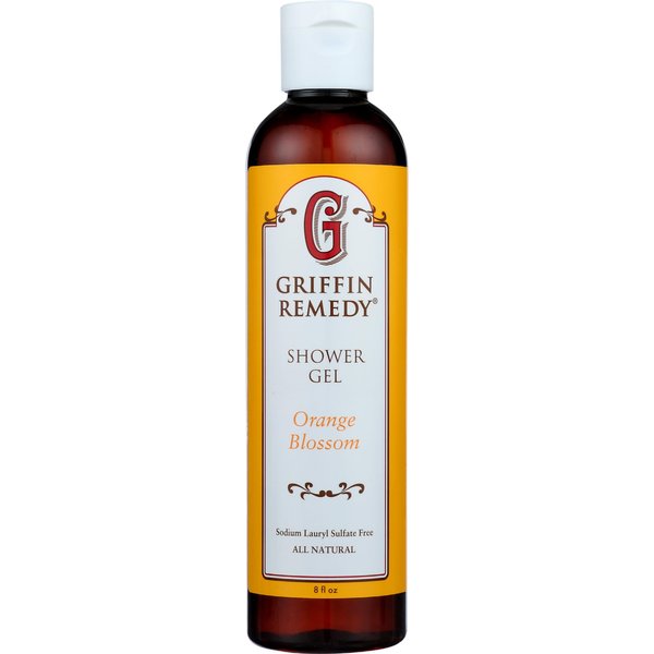 GRIFFIN REMEDY Orange Blossom Shower Gel Msm, 8 FZ