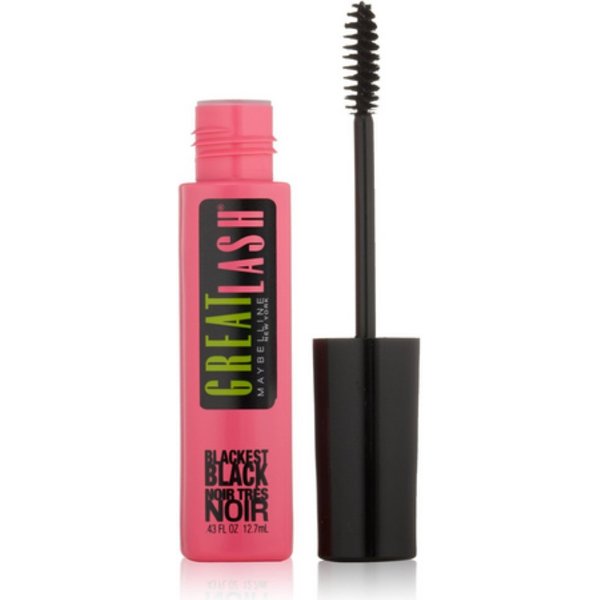 Maybelline Great Lash Mascara - Blackest Black - 2 Pack