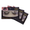 Laflare Silk Lashes 3D FAUX MINK Eyelashes, Light, Reusable, Handmade, Natural Looking, Professional Easy to Apply Eyelashes in a Knitted Style1-3 PACKS BUNDLE SPECIA(3, SD04A)