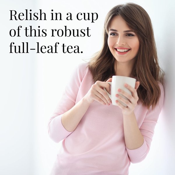 The Republic of Tea Organic Assam Breakfast Black Full-Leaf Loose Tea | 3.5 Oz Tin | Steeps 50 Cups