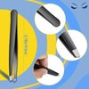 24 Pieces Eyebrow Tweezers Stainless Steel Slanted Tip Tweezers Facial Hair Eyebrow Precision Tweezers for Men and Women