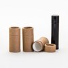 1/4 OZ Kraft Paperboard Lip Balm/Salve/Cosmetic/Lotion Tubes x50