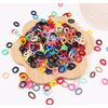 Generic Multicolor Small Hair Ties for Thick and Curly Hair Ponytail Holders Hair Elastic Band for Women, 1 Count (Pack of 1)