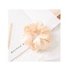 Funlovin Satin Scrunchies Black Brown Scrunchie Pack Ponytail Holder Hair Scrunchies Silk Scrunchy Hair Bands Hair Ties (12pcs Silky Scrunchies)