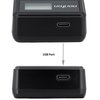 Norifon NP-FM50 Dual Channel LCD USB Charger for Sony CCD-TRV308, CCD-TRV138, CCD-TRV328, DSLR-A350, DSLR-A100, DSLR-A200, DSR-PD170, DSR-PD150, HVR-Z5U, HVR-Z1U, MVC-CD400 Camera and More