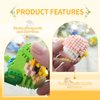 BOROLA Micro Parrot Building Sets Cute Bird Parrot-Themed Mini Blocks Collection Vibrant Creativity Toy for Kids Fun Building Toys(Xuan Feng Style A Parrot Blocks)
