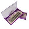 Bodermincer 8mm/10mm/12mm/14mm/16mm to Choose Thickness 0.07mm C Curl Individual Flare False Eyelashes 20 Hairs/Cluster Fake Lashes False Eyelashes Extension (12mm)