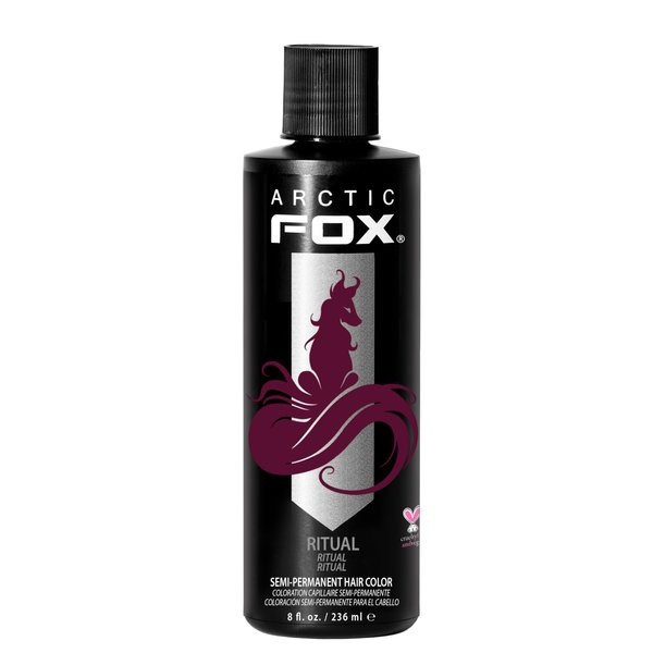 ARCTIC FOX Vegan and Cruelty-Free Semi-Permanent Hair Color Dye (8 Fl Oz, RITUAL)