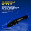 Happy Feet Plantar Fasciitis Flat Feet Orthotic High Arch Support Gel Insert Shoe Insoles for Mens and Womens (L)
