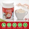 Orgain Organic Vegan Protein Powder, Peppermint Hot Cocoa Holiday Flavor - 21g of Plant Protein, 5g Prebiotic Fiber, No Lactose Ingredients, No Added Sugar, Non-GMO, For Shakes & Smoothies, 1.02 lb