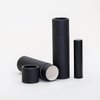 1.5 OZ Black Kraft Paperboard Cosmetic/Lotion/Lip Balm/Deodorant Tubes (25)