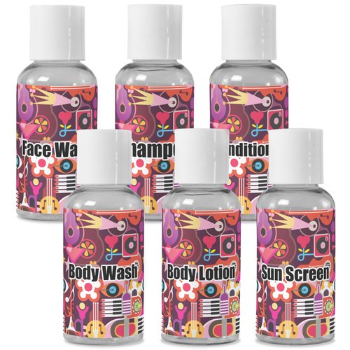 YouCustomizeIt Personalized Abstract Music Travel Bottles