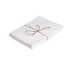 50 Pack Cotton Watercolor Paper with Deckle Edge 200 GSM Rough Textured Watercolor Paper for Writing (Off White, 9 x 12)