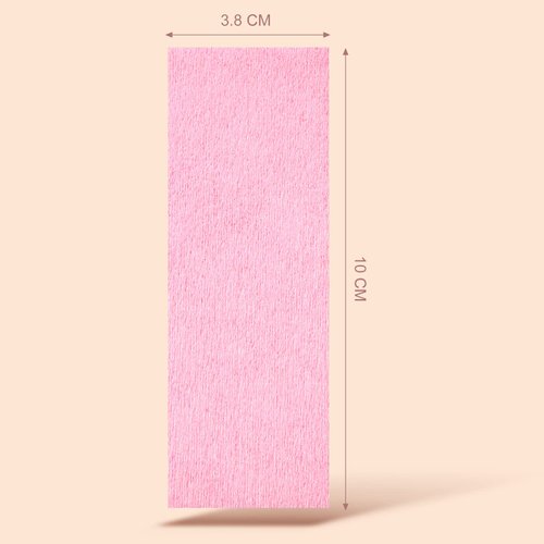 1000 Pieces 10 x 3.8 cm Non Woven Body and Facial Wax Strips for Hair Removal Waxing Strips Epilating Wax Strip for Women, 1.5 x 3.9 Inch (Pink)