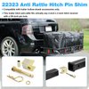 Anti Rattle Hitch Pin Shim 22323 Compatible with Trailer Hollow-Shank Accessories Fit Trailer Hitch Anti-Rattle 2-lnch Hitch Receiver,5/8-Inch Pin Hole