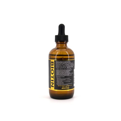 Jamaican Wild Black Rice Oil Hair Growth Oil 4oz - BIOTIN | Super Power Hair Growth Oil for Face,Body, Hair (4 OZ)