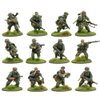 WarLord Bolt Action German Grenadiers Late War Infantry 1:56 WWII Military Wargaming Figures Plastic Model Kit, Small