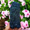 Sublime Gifts Carborundum Silicon Carbide rainbow Mineral Specimen - crystal Healing Reiki Stone metaphysical free formed chakra - carborundum - piece #55