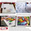 Newsight Paint by Numbers for Adults & Kids & Beginners DIY Acrylic Painting Gift Kits (Framed Color Octopus, 12" Wx16 L)