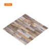 MECCANIXITY Dollhouse Floorboards 4 x 4 Inch Gray Rectangle Dollhouse Wallpaper and Flooring for Dollhouse Accessories 2 Pcs