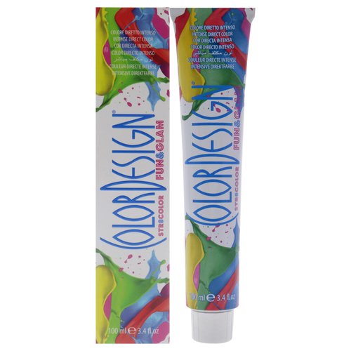 ColorDesign Fun and Glam Demi-Permanent Hair Color - Clear Gloss Hair Color Unisex 3.4 oz