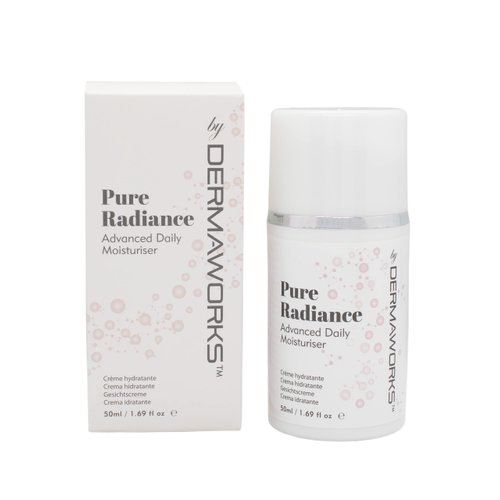 Dermaworks Pure Radiance Advanced Daily Face Moisturiser - Pro Collagen - Anti-aging - Anti-wrinkle Eye Cream with Vitamin C, Retinol & Hyaluronic Acid